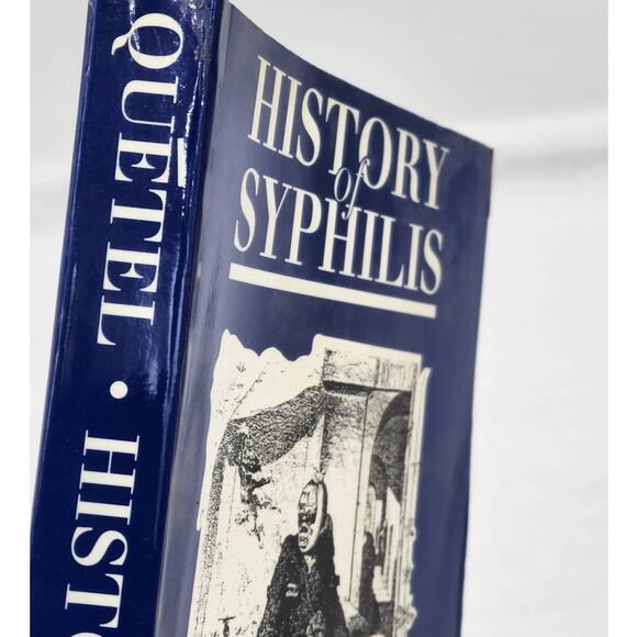 History of Syphilis By Claude Quetel From 1495-Present Vintage Paperback 1990 - Picture 2 of 9